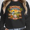 Spring Training 2026 Baseball Vintage Sunset Unisex Sweatshirt