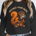 Squirell Baseball Catcher Player Joke Tee Protect Your Nuts Unisex Sweatshirt Squirell Baseball Catcher Player Joke Tee Protect Your Nuts Unisex Sweatshirt