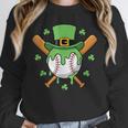 St Patricks Day Baseball Drip Ice Cream Baseball Home Plate Unisex Sweatshirt St Patricks Day Baseball Drip Ice Cream Baseball Home Plate Unisex Sweatshirt