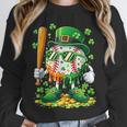 St Patricks Day Baseball Ice Cream Baseball Player Cartoon Unisex Sweatshirt St Patricks Day Baseball Ice Cream Baseball Player Cartoon Unisex Sweatshirt