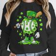 St Patricks Day Shamrock Baseball Drip Icecream Irish Boys Unisex Sweatshirt St Patricks Day Shamrock Baseball Drip Icecream Irish Boys Unisex Sweatshirt