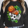 St Patricks Day Shamrock Basketball Baseball Football Soccer Unisex Sweatshirt St Patricks Day Shamrock Basketball Baseball Football Soccer Unisex Sweatshirt