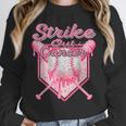 Strike Out Breast Cancer Baseball Drip For Boys Youth Unisex Sweatshirt Strike Out Breast Cancer Baseball Drip For Boys Youth Unisex Sweatshirt