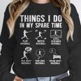 Things I Do In My Spare Time Baseball Lovers Kids Boys Unisex Sweatshirt
