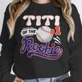 Titi Rookie Of Year 1st Birthday Baseball Theme Matching Unisex Sweatshirt