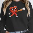Valentine Baseball Heart Sport Valentines Day Men Boys Kids Unisex Sweatshirt