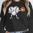 Valentines Day Baseball Ball Heart Dab Boys Kids Men Unisex Sweatshirt Valentines Day Baseball Ball Heart Dab Boys Kids Men Unisex Sweatshirt