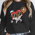 Valentines Day Baseball Heart Gloves Cute Boys Kid Youth Men Unisex Sweatshirt Valentines Day Baseball Heart Gloves Cute Boys Kid Youth Men Unisex Sweatshirt