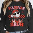 Valentines Day Baseball Six Seven 67 Meme Heart Baseball Dab Unisex Sweatshirt Valentines Day Baseball Six Seven 67 Meme Heart Baseball Dab Unisex Sweatshirt