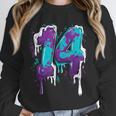 Vintage Baseball 14 Number Unisex Sweatshirt