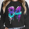 Vintage Baseball 84 Number Unisex Sweatshirt Vintage Baseball 84 Number Unisex Sweatshirt