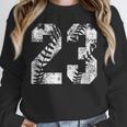 Vintage Baseball Number 23 Jersey Player Uniform Unisex Sweatshirt Vintage Baseball Number 23 Jersey Player Uniform Unisex Sweatshirt