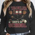 Women's 100 Days Of School Boys Kids Baseball Unisex Sweatshirt Women's 100 Days Of School Boys Kids Baseball Unisex Sweatshirt