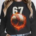 Women's 67 Baseball Boys Birthday Teens Six Seven Brainrot Unisex Sweatshirt Women's 67 Baseball Boys Birthday Teens Six Seven Brainrot Unisex Sweatshirt