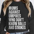 Women's Moms Against Umpires Parents Mom Baseball Sarcastic Unisex Sweatshirt Women's Moms Against Umpires Parents Mom Baseball Sarcastic Unisex Sweatshirt