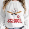 100 Days Of School Baseball 100 Days Smarter Boys Student Unisex Sweatshirt 100 Days Of School Baseball 100 Days Smarter Boys Student Unisex Sweatshirt