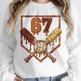 67 Baseball Drip Thanksgiving Six Seven Boys Teens Kids Unisex Sweatshirt 67 Baseball Drip Thanksgiving Six Seven Boys Teens Kids Unisex Sweatshirt