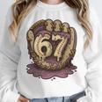 67 Ice Cream Drip Six Seven Baseball Premium Tri-Blend Unisex Sweatshirt 67 Ice Cream Drip Six Seven Baseball Premium Tri-Blend Unisex Sweatshirt