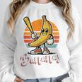 Bananas Baseball Sunset Retro Fruit Sports Boys Kids Men Premium Tri-Blend Unisex Sweatshirt Bananas Baseball Sunset Retro Fruit Sports Boys Kids Men Premium Tri-Blend Unisex Sweatshirt
