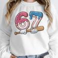 Baseball 67 Kids Ice Cream Drip Six Seven Youth Boys Unisex Sweatshirt Baseball 67 Kids Ice Cream Drip Six Seven Youth Boys Unisex Sweatshirt
