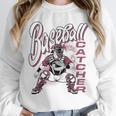 Baseball Catcher Gear Home Plate Premium Tri-Blend Unisex Sweatshirt Baseball Catcher Gear Home Plate Premium Tri-Blend Unisex Sweatshirt