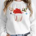 Baseball Christmas Reindeer Santa Hat Sports Player Xmas Unisex Sweatshirt Baseball Christmas Reindeer Santa Hat Sports Player Xmas Unisex Sweatshirt