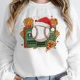 Baseball Christmas Scoreboard Celebration Premium Tri-Blend Unisex Sweatshirt