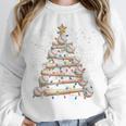 Baseball Christmas Tree Light Xmas Tees Boys Kids Men Unisex Sweatshirt Baseball Christmas Tree Light Xmas Tees Boys Kids Men Unisex Sweatshirt