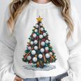 Baseball Christmas Tree Men Boys Youth Santa Sports Unisex Sweatshirt