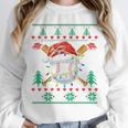 Baseball Christmas Ugly Sweater Santa Sport Men Kids Unisex Sweatshirt