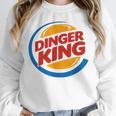 Baseball Dinger King Logo For Home Run Players And Fan Unisex Sweatshirt Baseball Dinger King Logo For Home Run Players And Fan Unisex Sweatshirt