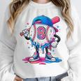 Baseball Drip 8th 8 Year Old Birthday Boys Pitcher Player Unisex Sweatshirt