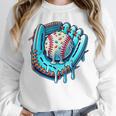 Baseball Drip Ice Cream Sprinkles Baseball Player Premium Tri-Blend Unisex Sweatshirt Baseball Drip Ice Cream Sprinkles Baseball Player Premium Tri-Blend Unisex Sweatshirt