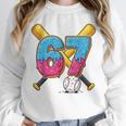 Baseball Drip Number 67 Player 67th Birthday Meme Gen Alpha Unisex Sweatshirt Baseball Drip Number 67 Player 67th Birthday Meme Gen Alpha Unisex Sweatshirt