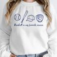 Baseball Is My Favorite Season Sports Minimalist Line Art Unisex Sweatshirt Baseball Is My Favorite Season Sports Minimalist Line Art Unisex Sweatshirt