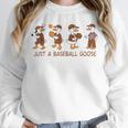 Baseball Goose Baseball Silly Goose Game Day Sports Unisex Sweatshirt Baseball Goose Baseball Silly Goose Game Day Sports Unisex Sweatshirt