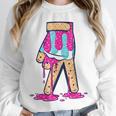 Baseball Ice Cream Drip Boys Glove Sprinkles Baseball Lover Unisex Sweatshirt Baseball Ice Cream Drip Boys Glove Sprinkles Baseball Lover Unisex Sweatshirt