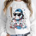 Baseball Lifestyle Apparel Youth Baseball Ice Cream Drip Unisex Sweatshirt