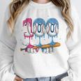 Baseball Player 100 Days Of School Sports Ice Cream Drip Premium Tri-Blend Unisex Sweatshirt Baseball Player 100 Days Of School Sports Ice Cream Drip Premium Tri-Blend Unisex Sweatshirt