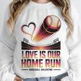 Baseball Valentine Forever On Deck For You Unisex Sweatshirt Baseball Valentine Forever On Deck For You Unisex Sweatshirt