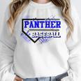 Blue Panther Baseball Home Plate Game Day Mascot Panther Unisex Sweatshirt Blue Panther Baseball Home Plate Game Day Mascot Panther Unisex Sweatshirt