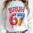 Bruh 67 Baseball Drip Number 67 Player 67th Birthday Unisex Sweatshirt Bruh 67 Baseball Drip Number 67 Player 67th Birthday Unisex Sweatshirt