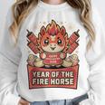 Chinese New Year 2026 Fire Horse Celebration Raglan Baseball Tee Unisex Sweatshirt Chinese New Year 2026 Fire Horse Celebration Raglan Baseball Tee Unisex Sweatshirt