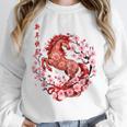 Chinese New Year 2026 Year Of The Horse Raglan Baseball Tee Unisex Sweatshirt