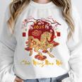 Chuc Mung NAM Moi 2026 Vietnamese Lunar New Year Of Horse Raglan Baseball Tee Unisex Sweatshirt