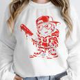 Drippy Baseball Mascot Valentine Heart Glasses Cartoon Unisex Sweatshirt Drippy Baseball Mascot Valentine Heart Glasses Cartoon Unisex Sweatshirt