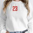 FO23VER Trendy Number 23 Baseball Team Sport For Women Men Unisex Sweatshirt
