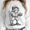 Frog Basketbal Men Women Grumpy Frog Playing Baseball Unisex Sweatshirt Frog Basketbal Men Women Grumpy Frog Playing Baseball Unisex Sweatshirt