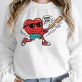 Heart Valentines Day Baseball Men Boys Kids Teens Unisex Sweatshirt Heart Valentines Day Baseball Men Boys Kids Teens Unisex Sweatshirt