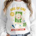 Hobby Trading Card Parody Humor 11 Baseball Cards Collector Premium Unisex Sweatshirt